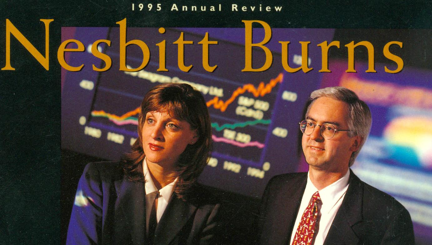 Cover of Nesbitt Burn’s Annual Report, 1995.