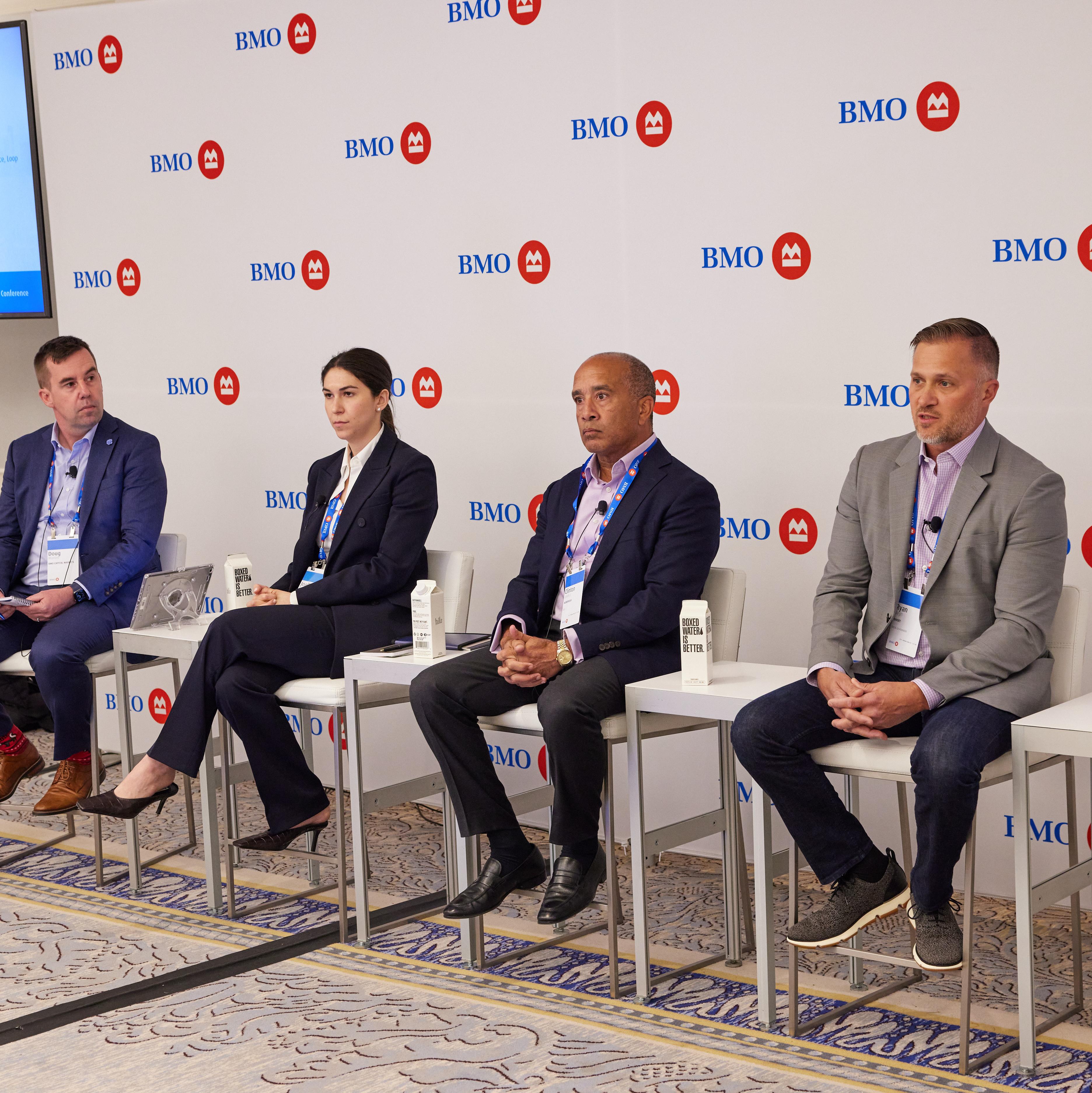 Panelists on the food waste panel at our BMO Global Farm to Market Conference